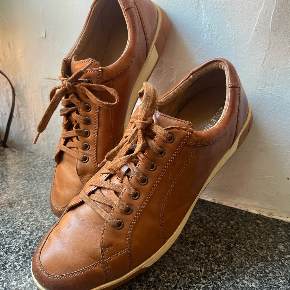 Cole Haan Tan Sneakers